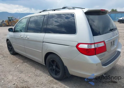 2006 Honda Odyssey Touring из США, поврежденный, VIN 5FNRL38826B075562